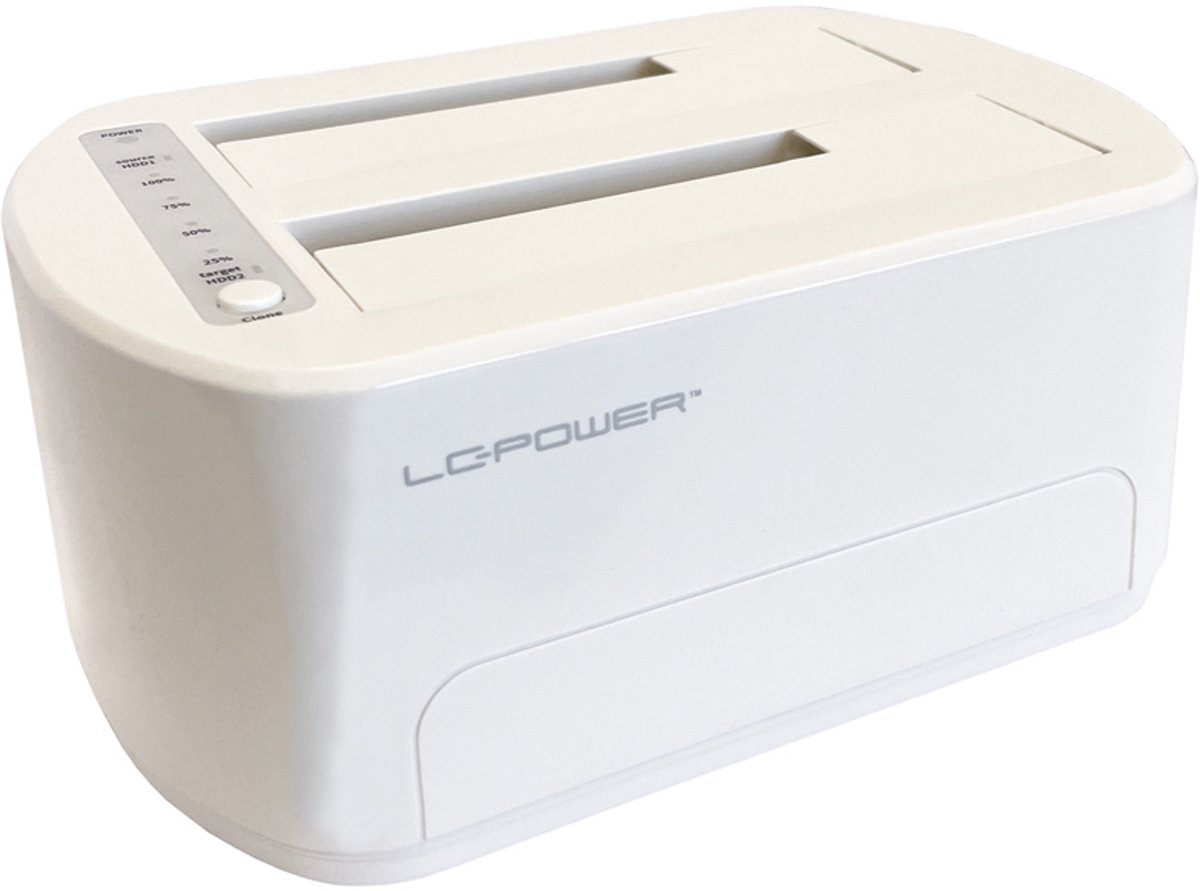LC-DOCK-U3-VI Docking- en kopieerstation 2x 25"/35" SATA USB 3.0