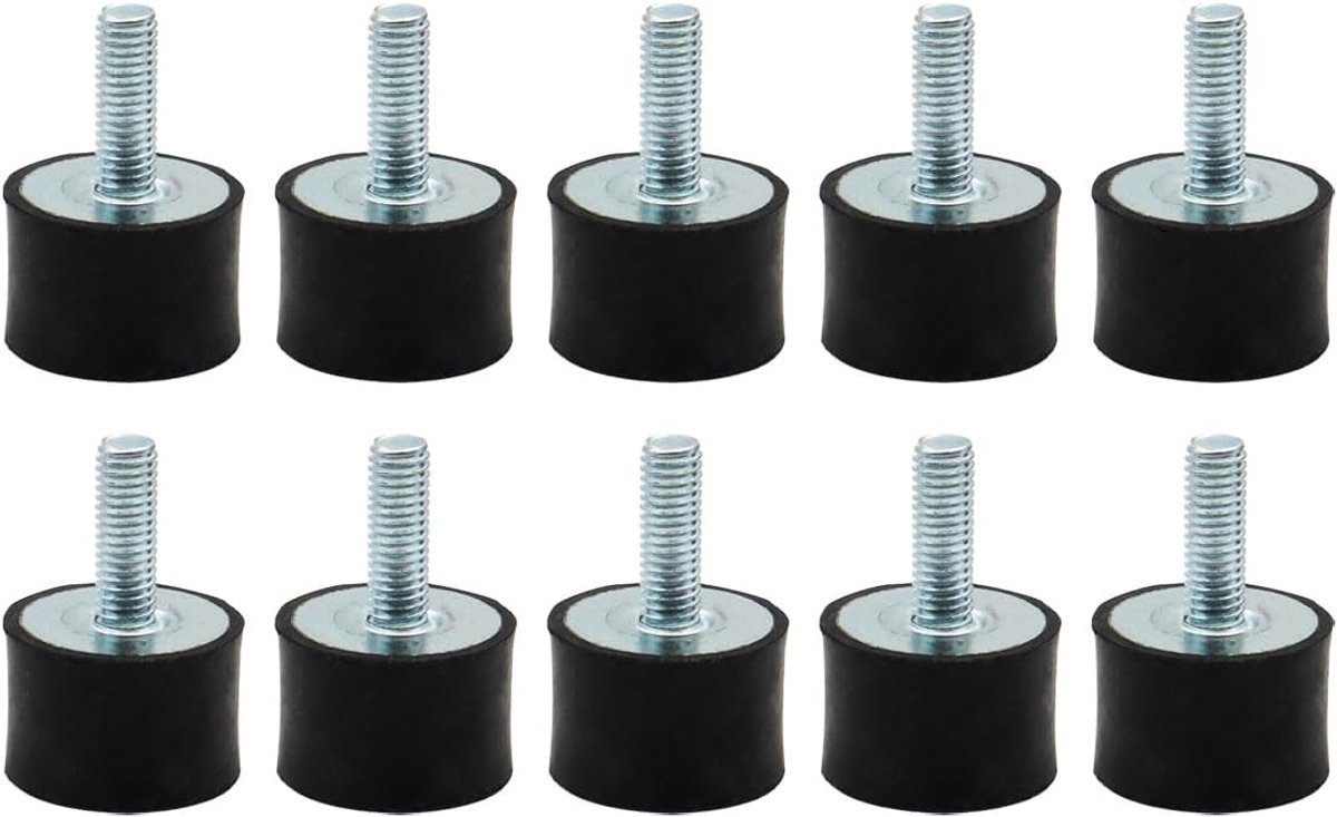 10pcs M8 Schokdempers Silent Block Rubber Metalen Buffers - Schokdempers Rubber Buffers