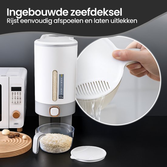 White voorraaddozen – starter ideaal voor het bewaren van droge