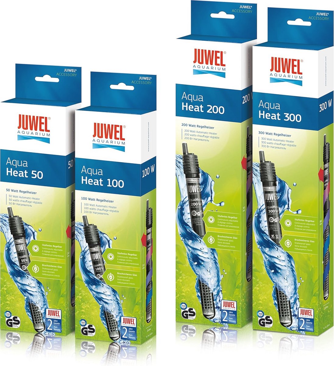 Aquariumverlichting en Verwarmer 100W voor Veilig en Efficiënt Temperatuurbeheer