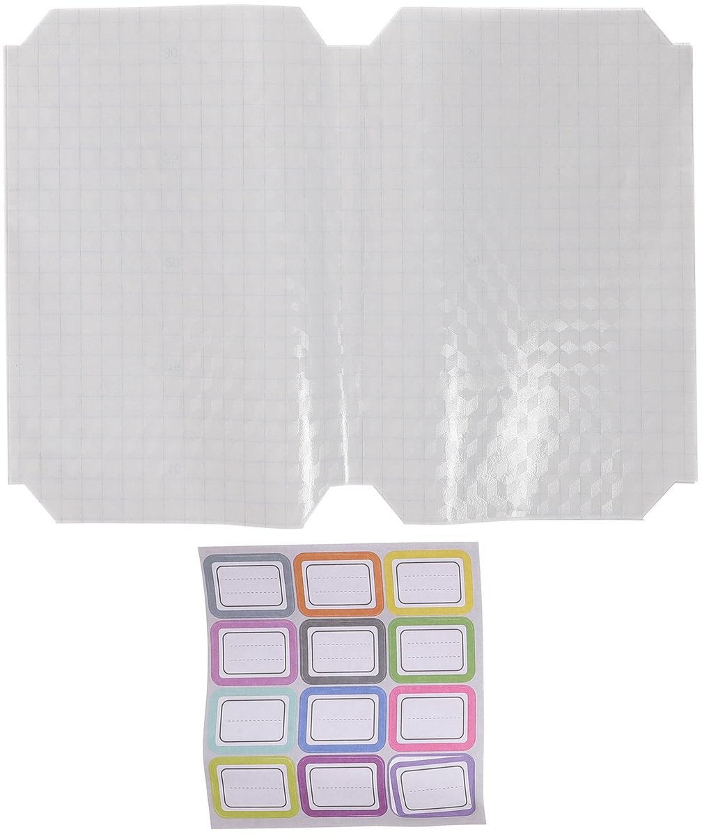 IMPERATORIS® Kaftfolie/Boeklon/Lamineerfolie Zelfklevend - Transparant - Kaften - Kaftpapier -20 boekverfilmingen - 34 x 25 cm
