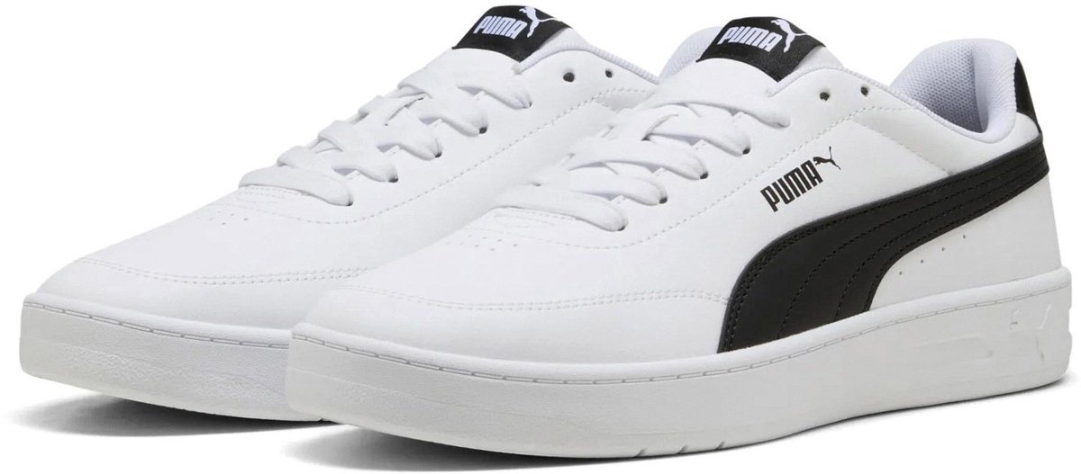 Puma Court Classic Clean wit - zwart