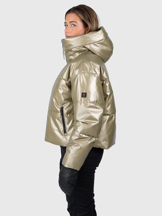 Brunotti Fiaskia-Metallic Women Snow Jacket | Fungi - XXL