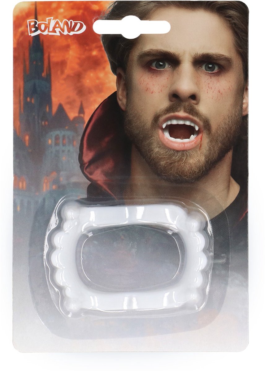 Boland - Tanden Vampier promo - - Schminkset - Halloween, Themafeest - Verkleedaccessoire - Cosplay - Gimeur Make-up