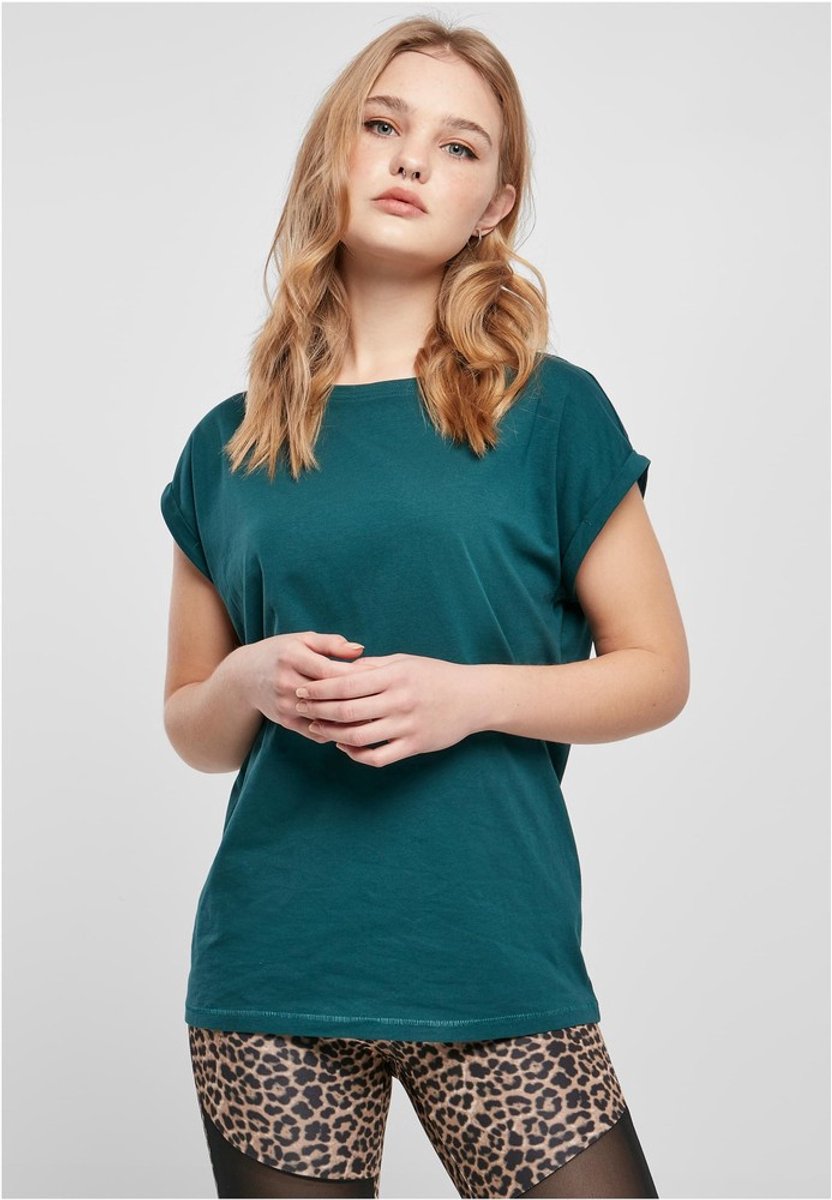 Urban Classics Extended Shoulder Top M Groen