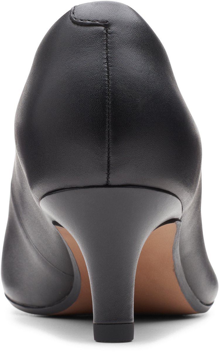 Clarks - Dames schoenen - Linvale Jerica - D - black leather - maat 6,5