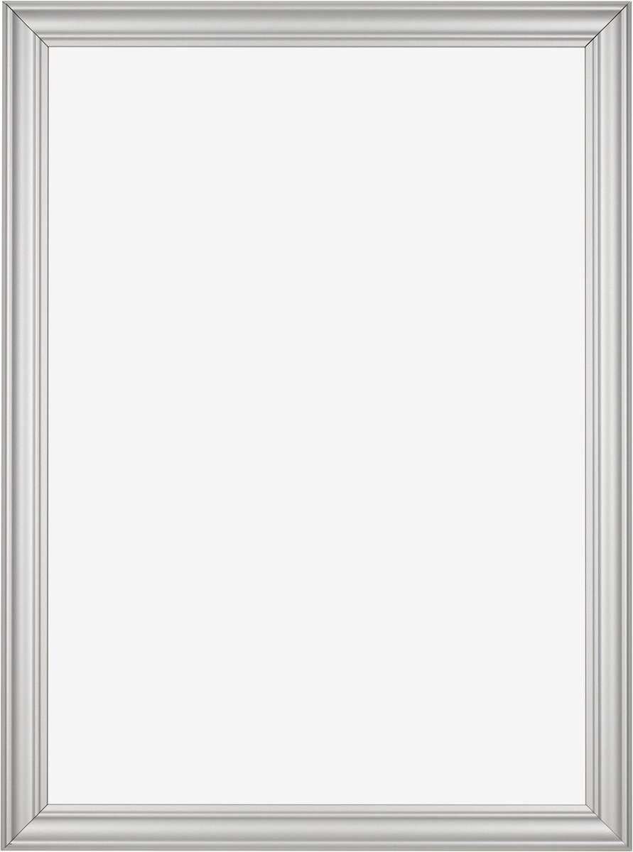 Dutch Frame Factory Fotolijst 36x48 cm - MDF - Zilver Mat - Limburg