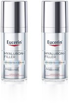 Eucerin Hyaluron-Filler Epigenetisch Serum Gezicht - Anti Rimpel Serum - Skincare - 30 ML - Voordeelverpakking - Bundel van 2