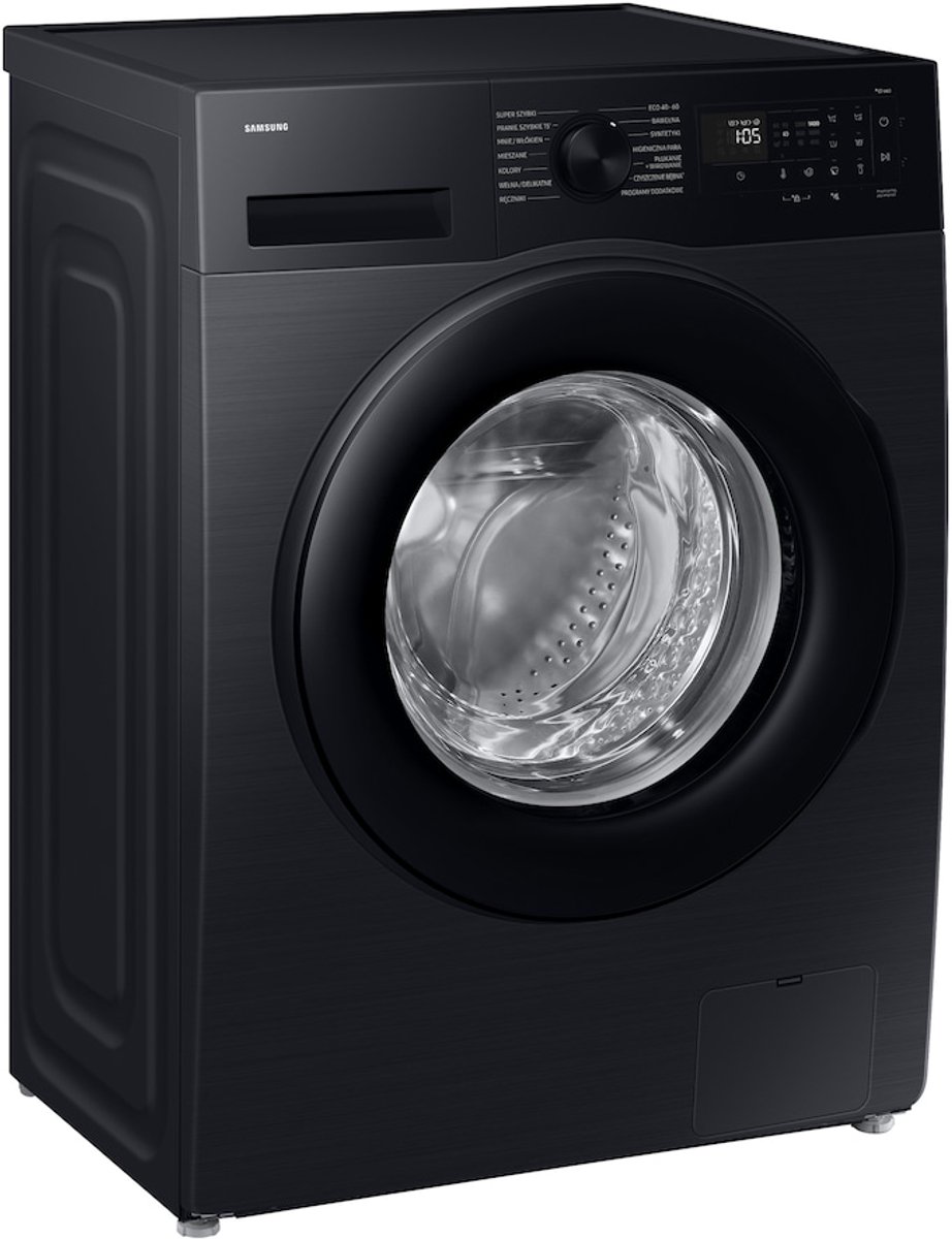 Samsung WW90DG5G34AB voorlader 9 KG wasmachine met AI Ecobubble™ zwart — afbeelding 3