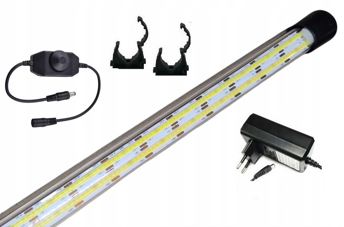 COB LED Aquariumlamp 90cm CRI-90 Low-Tech Koud 6000K