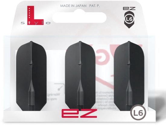 L-Style EZ L6 Slim Black - Dart Flights van L-Style — afbeelding 2