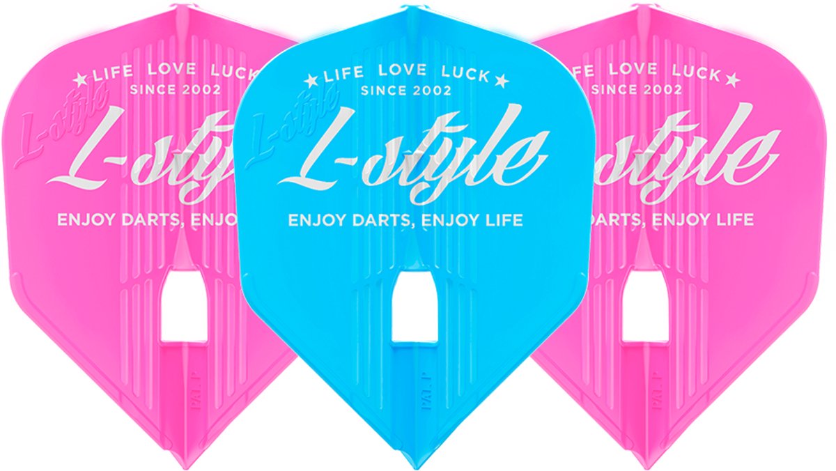 L-Style Champagne Kami L3 Shape Vintage Logo Type-C - Dart Flights