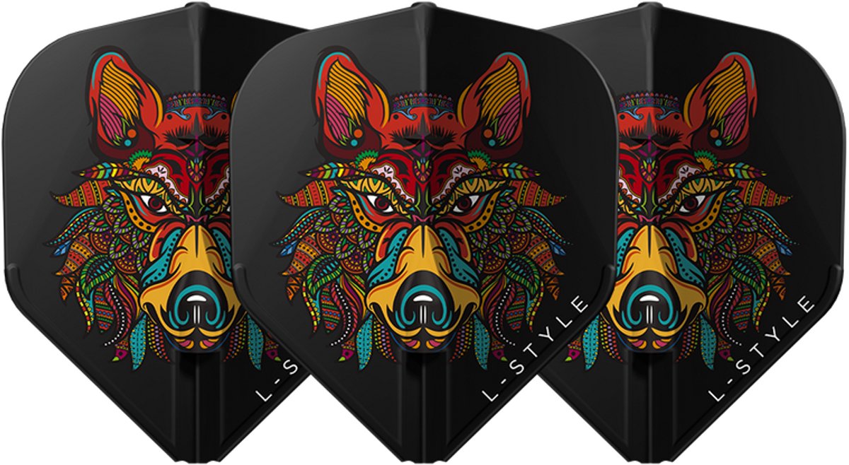 L-Style EZ L1 Almudena Fajardo Black - Dart Flights