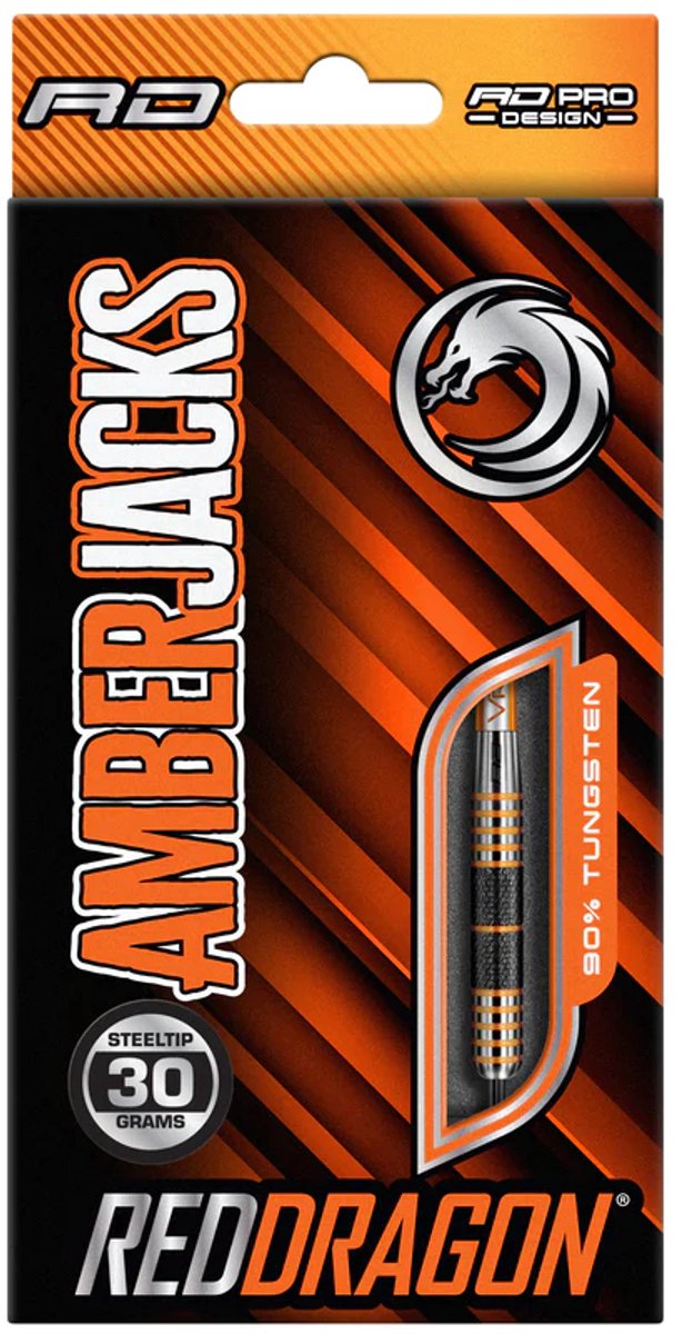 Red Dragon Amberjack 11 90% - Dartpijlen van Red Dragon — afbeelding 2