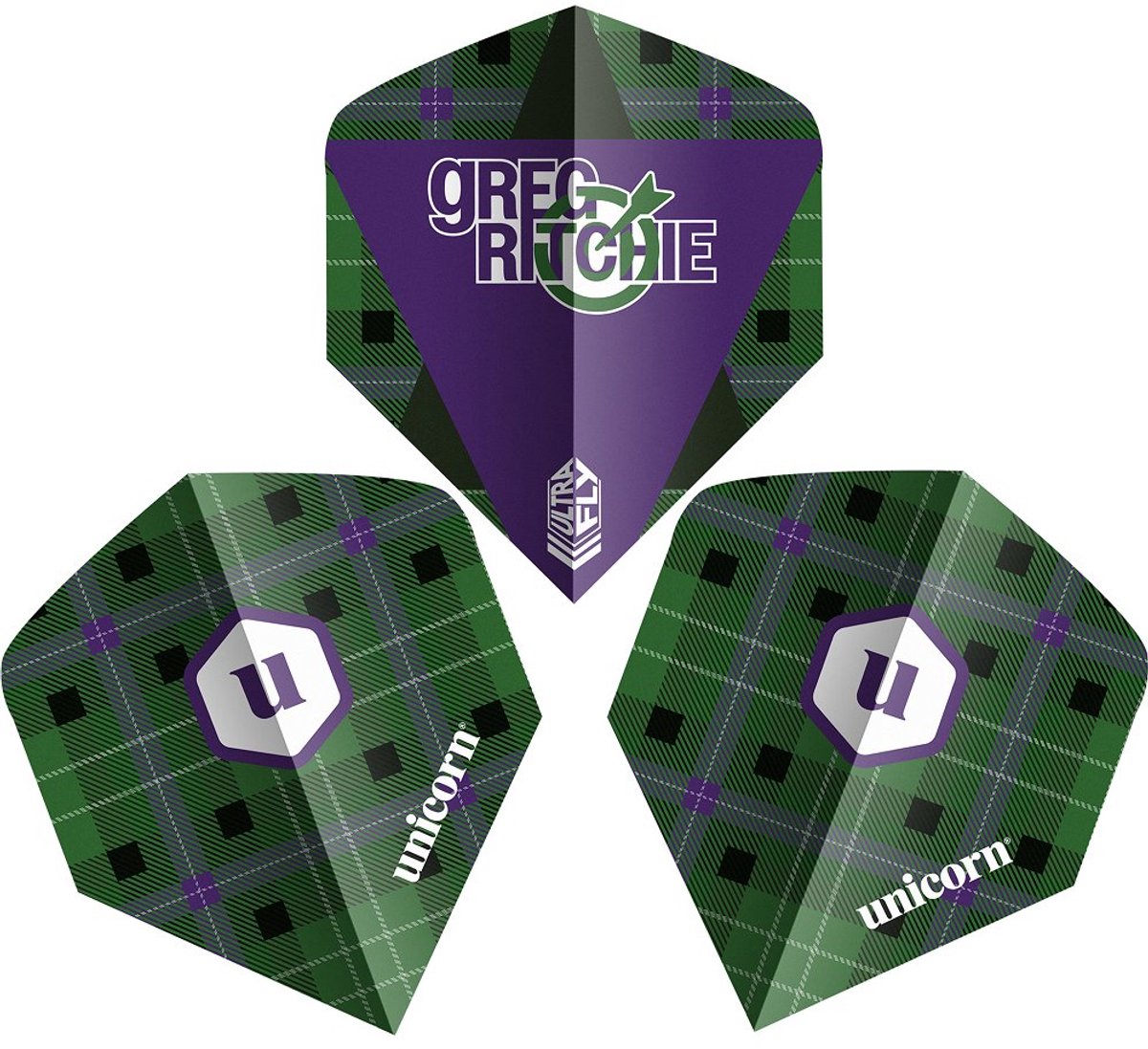 Unicorn Ultrafly Greg Ritchie Big Wing - Dart Flights