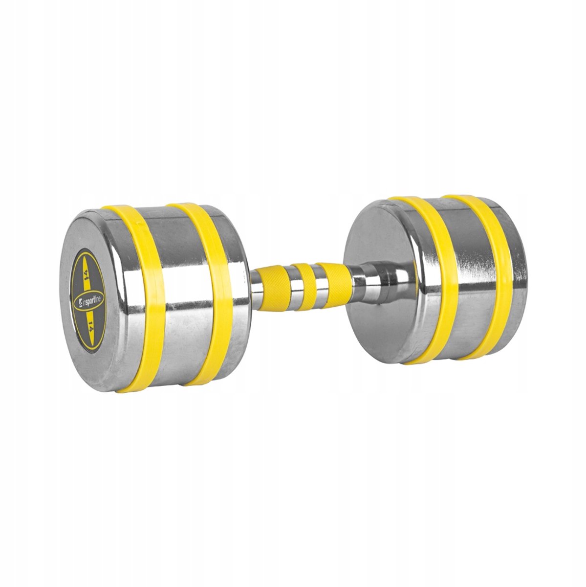 Chroom Halster inSPORTline Yellsteel 14 kg - Stijlvol en Duurzaam