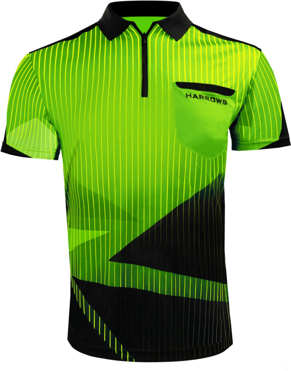 Harrows Shard Green - Dart Shirt L