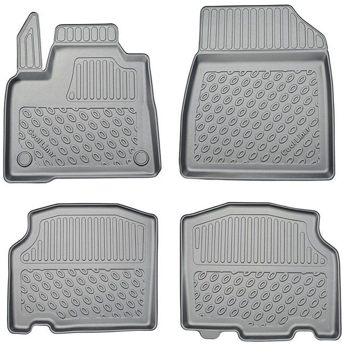 Automatten geschikt voor Mercedes-Benz Citan Tourer (W420) 2021-heden Cool Liner PE/TPE rubber