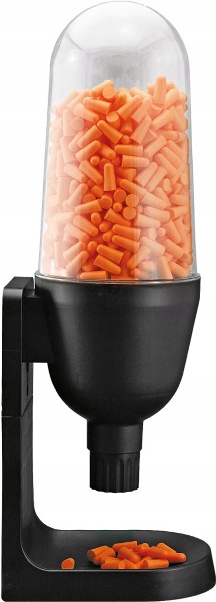 REIS Osz-500-Box Dispenser voor Oordopjes - Transparant/Zwart