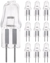 Modee G4 Halogeenlamp 12V - 20W 300lm - Halogeen Lampjes Insteek - Warm Wit Licht - Dimbaar - 10 Halogeenlampen