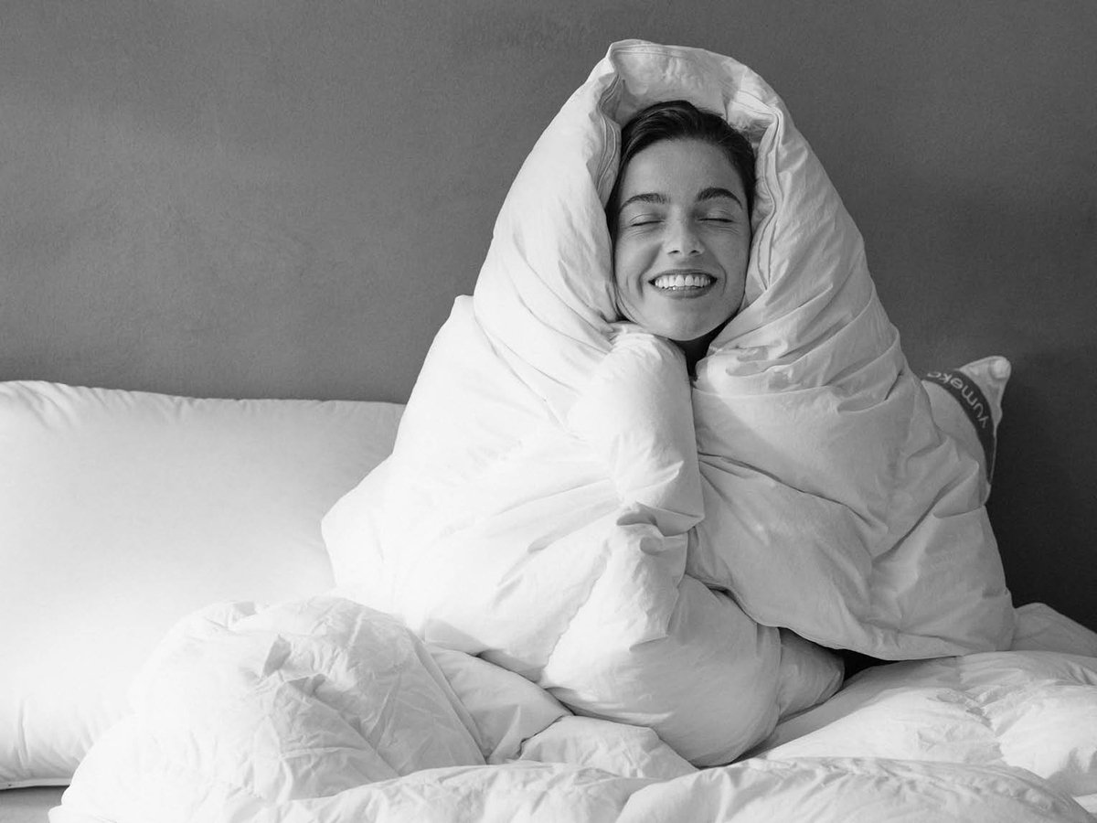 Yumeko dekbed gerecycled dons premium lente/herfst 260x220 - Biologisch & ecologisch