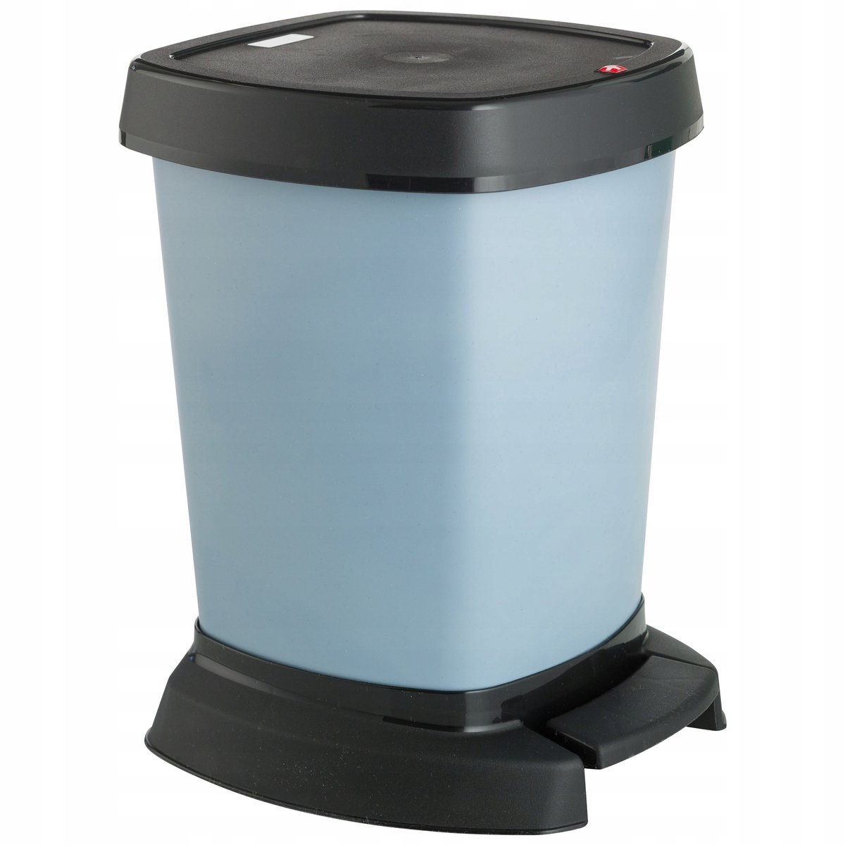 Merkloos Prullenbak met Pedaal, 6L, Horizon Blauw