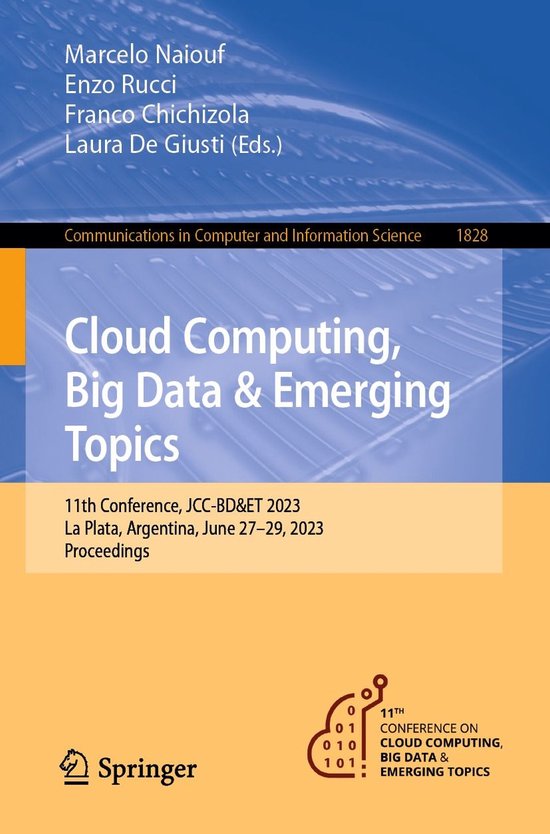 Springer Nature Proceedings Computer Science - Cloud Computi ... - cover