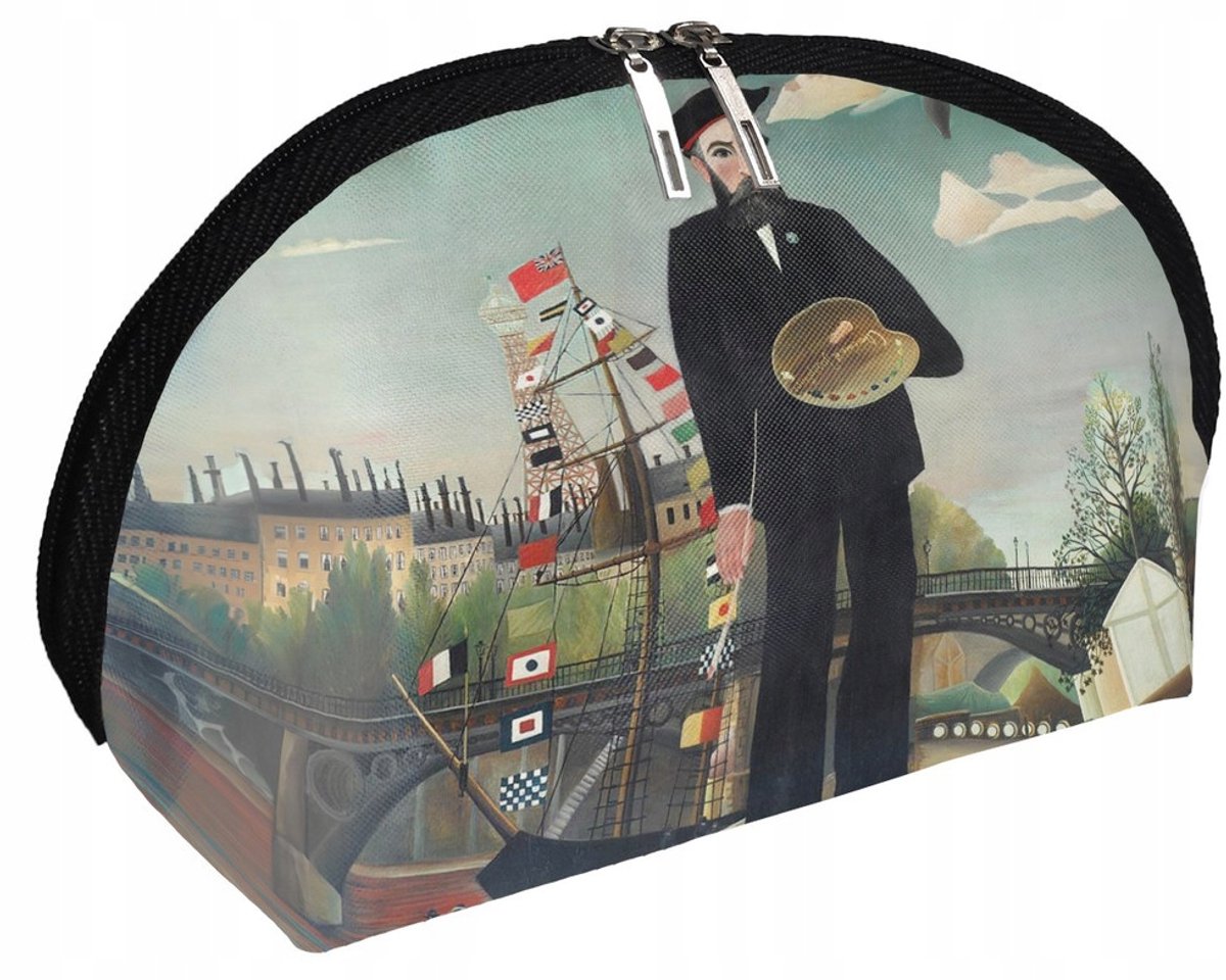 Cosmetische tasjes "Autoportret Henri Rousseau" - Uniek Ontwerp