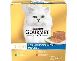 Gourmet Gold Mousse - Kalkoen - 48 x 85 gram