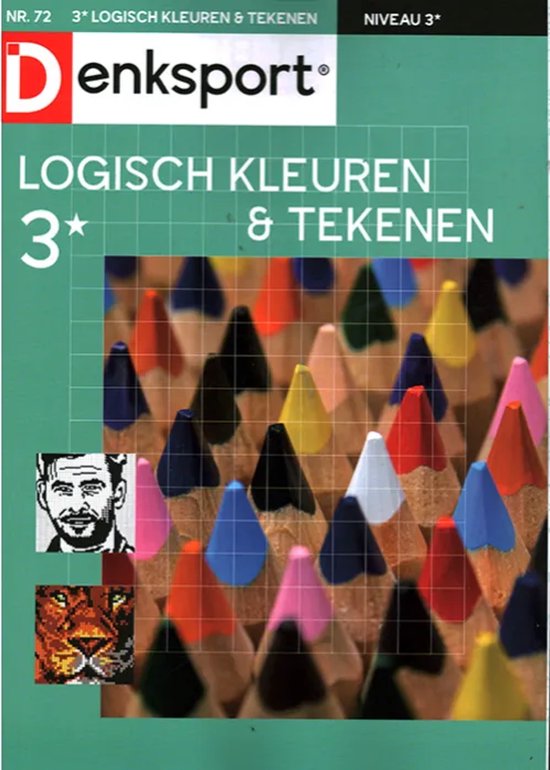 Denksport Logisch Kleuren en Tekenen - 72 2025