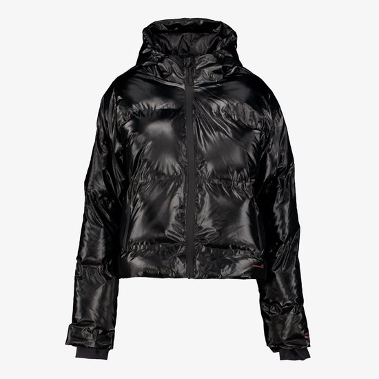 Veste de ski femme Mountain Peak noire, imperméabilité 10 000 mm - Taille M