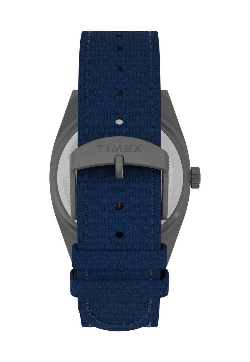Timex Expedition® Capstone Quartz Analoog Horloge Blauw Kast: 100% Laag Lood Messing | Armband 100% Recyclebaar Materiaal 39 mm TW2Y18200AJ