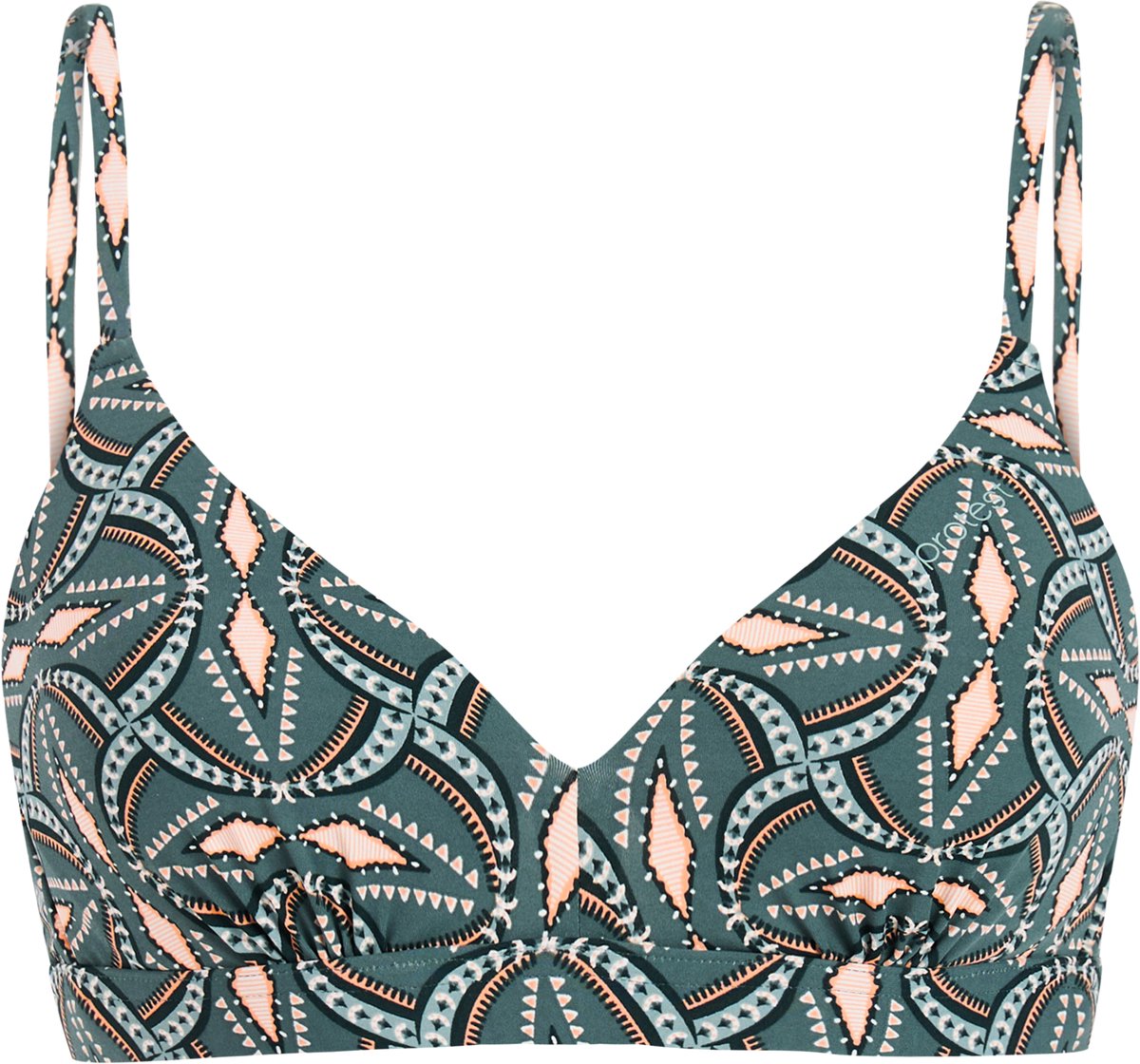Protest MIXAdair - Beugel bikini top Dames - B&C&D-cup - Vaste vulling - Gespsluiting - Normale pasvorm - Groen