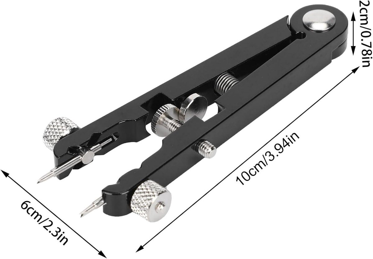 Link Removal Tool voor horlogebanden - Spring Bar Tang - Armband Remover voor Horloges - Handige Tool voor Verstellen Horlogebandjes