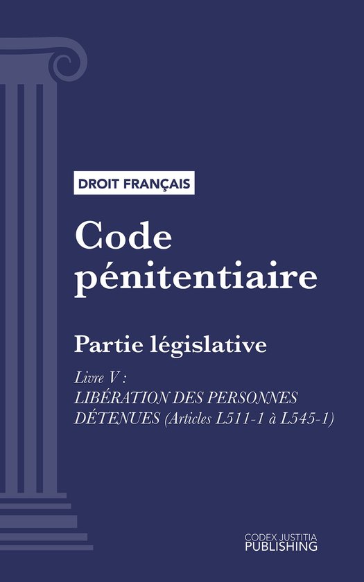 Code pénitentiaire - cover