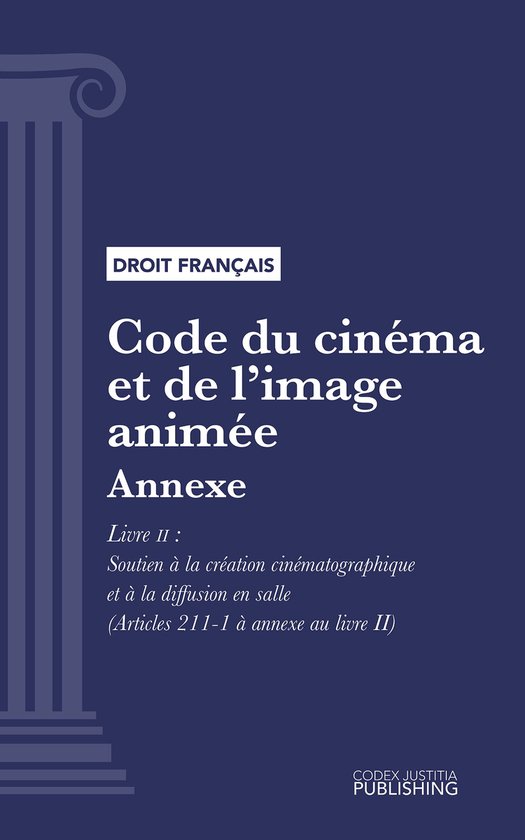 Code du cinéma et de l'image animée - cover