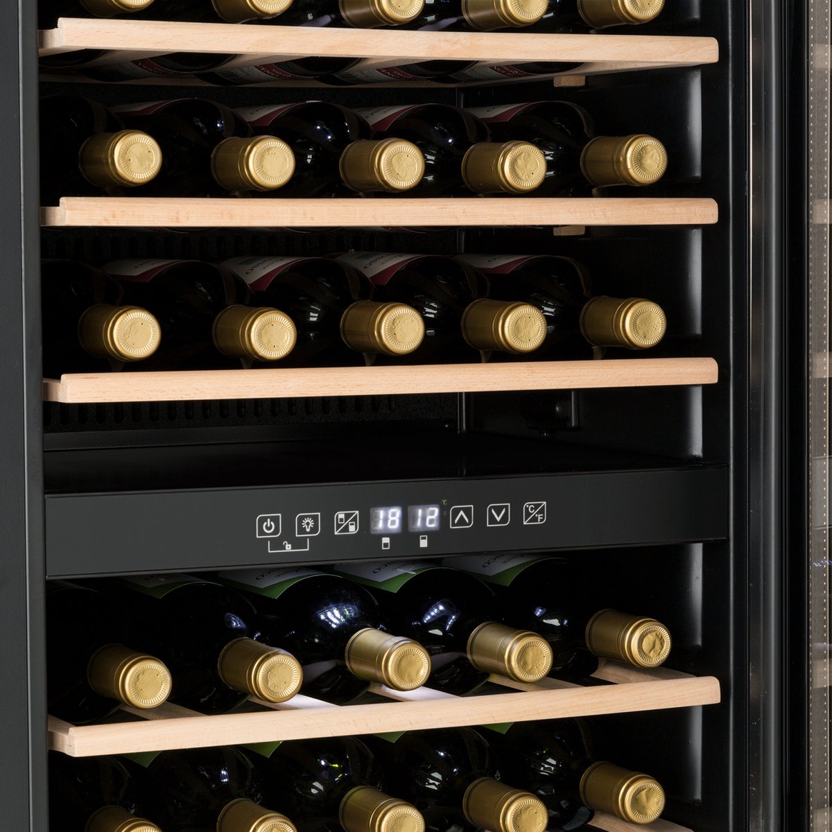 Klarstein Vinamour 29 Duo wijnkoelkast - Plek voor 29 - afbeelding 3