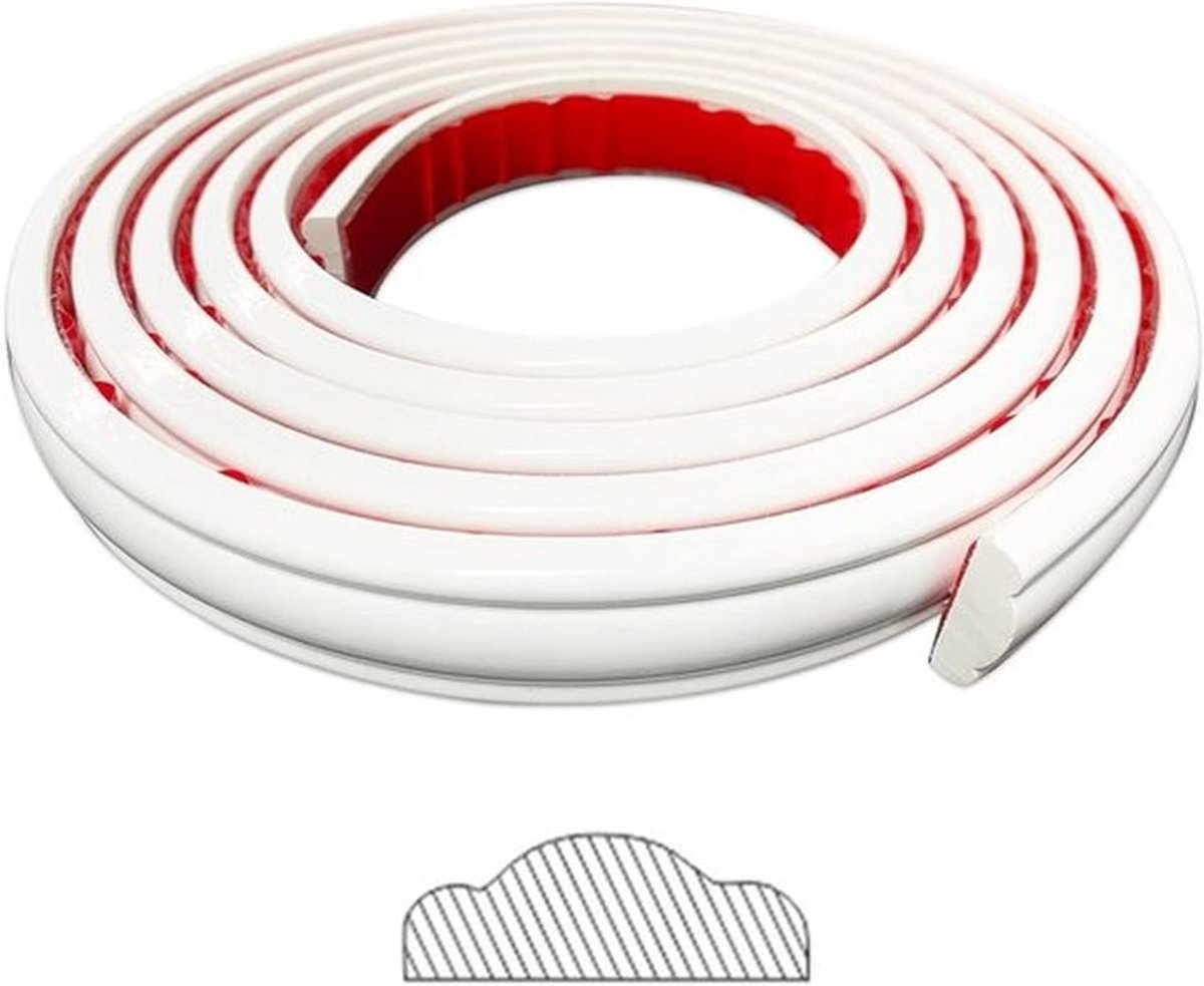 Zelfklevende muurlijst en stoelrail voor woondecoratie - 3m x 2,7cm