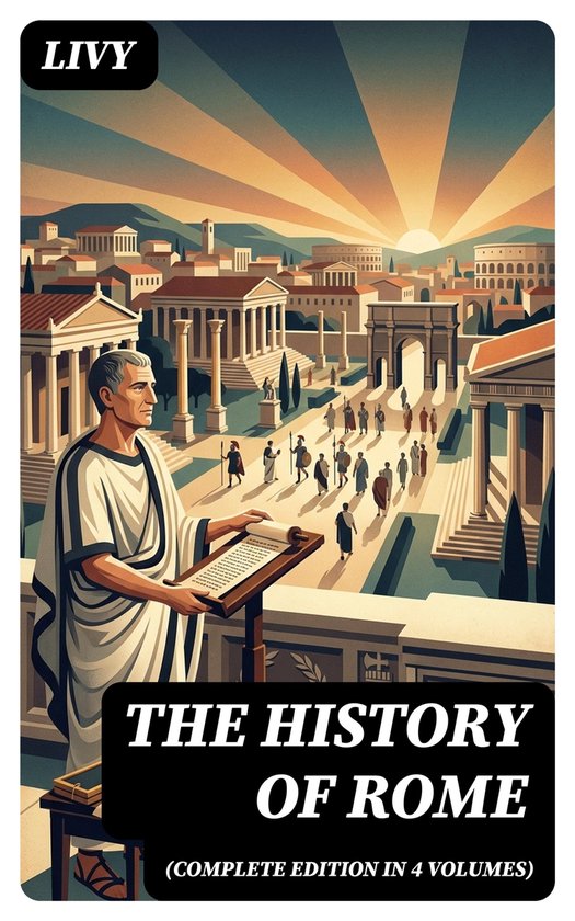 THE HISTORY OF ROME (Complete Edition in 4 Volumes) - cover