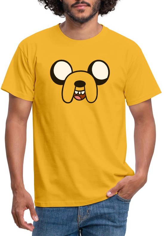 Adventure Time Jake De Hond Kostuum T-Shirt Heren