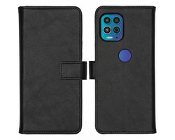 imoshion Hoesje - Geschikt voor Motorola Moto G100 - Luxe Bookcase - Zwart