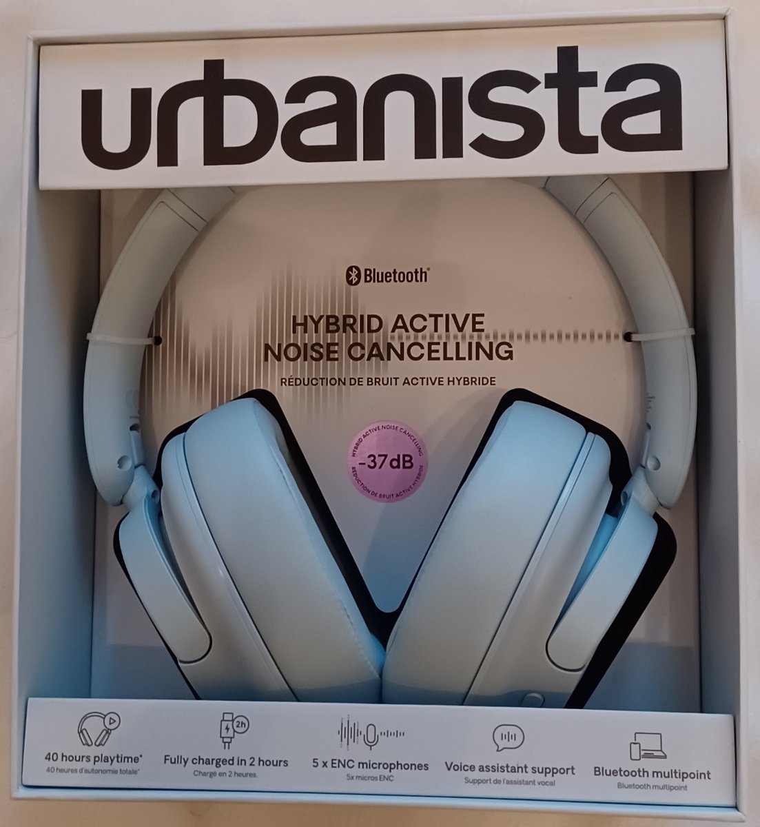 Hoofdtelefoon Urbanista Hybride ANC