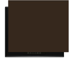KitchenArt - Lucida – Inductie Beschermer - 70x52 cm - Kookplaat Beschermer - Luxe Afdekplaat Inductieplaat - Anti-slip & Oprolbaar - Beschermmat Inductiekookplaat
