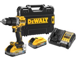 DeWALT DCD805H2T Compacte accu klop-/schroefboormachine 18V XR 5.0Ah POWERSTACK in TSTAK