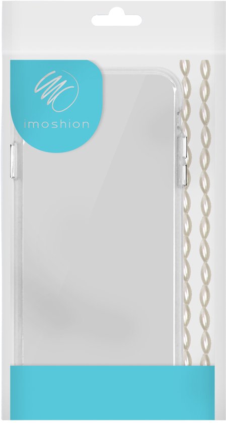 iMoshion Backcover avec cordon + bracelet - Coque iPhone 11 Perles - Transparente
