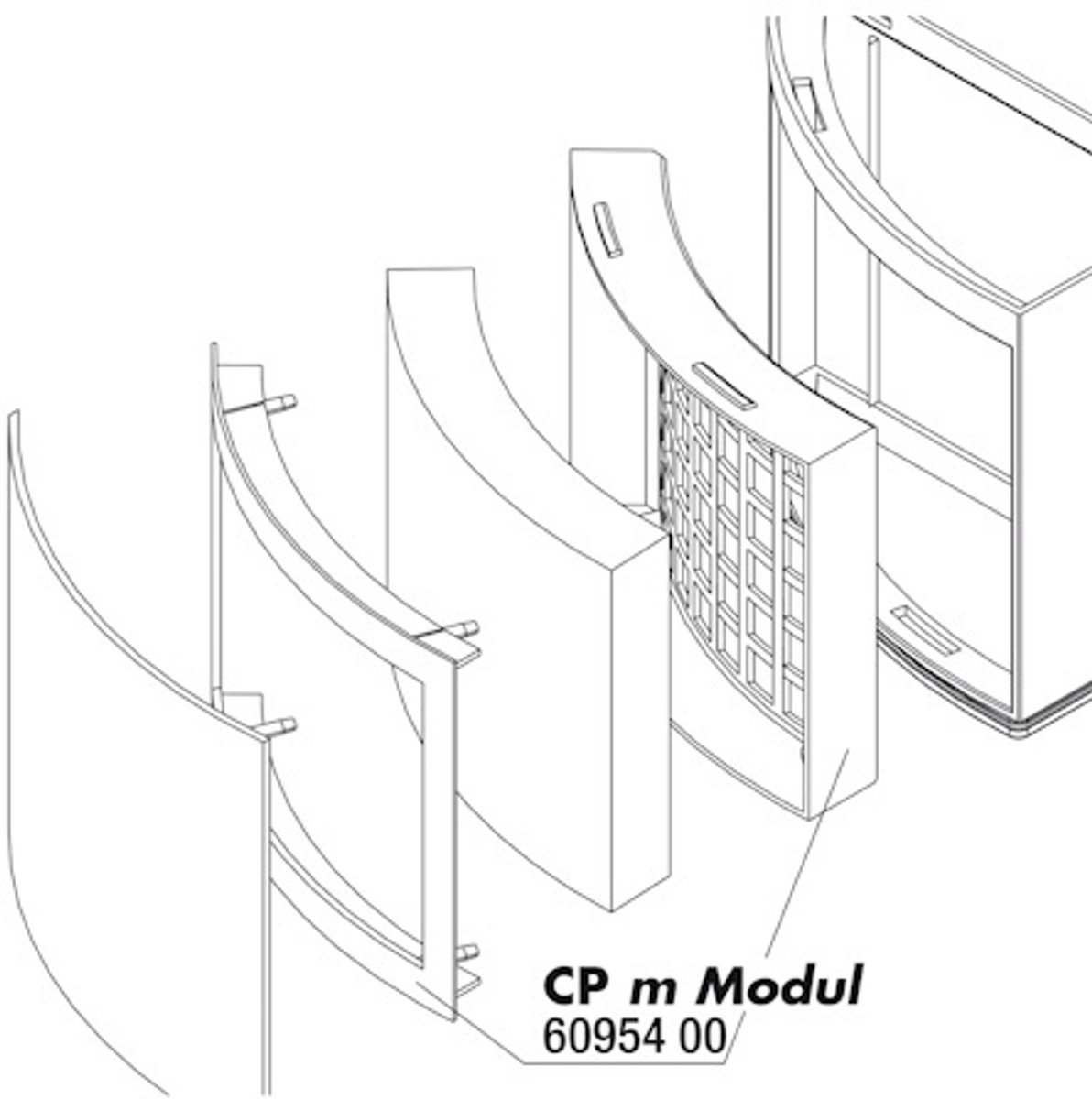 JBL CristalProfi m Houder Modul FilterPa