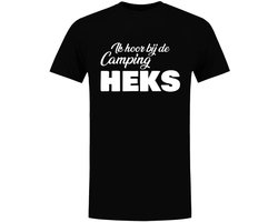Ik hoor bij de Camping Heks Heren T-shirt - festival - vriendenweekend - grappig vakantie - shirt