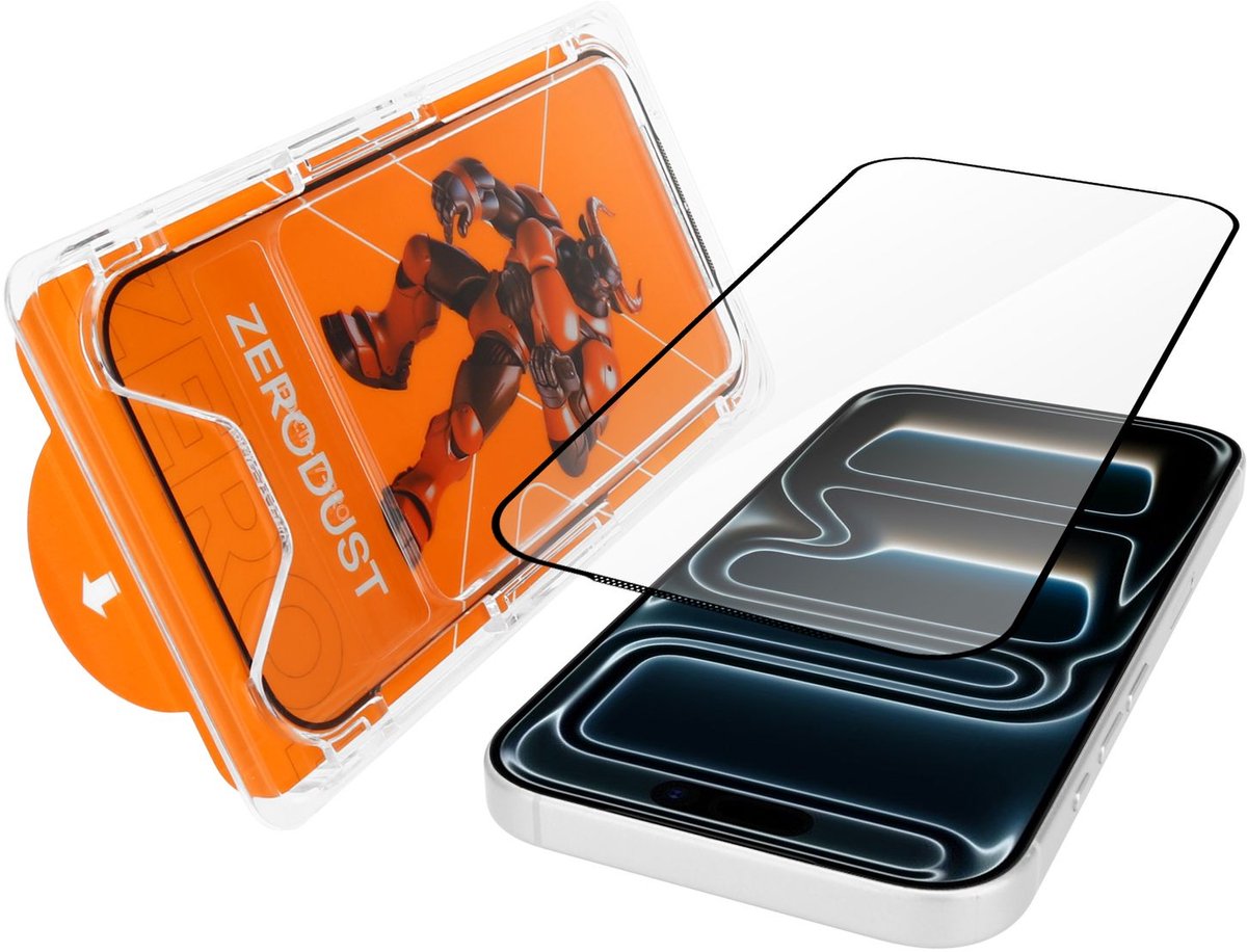 Cadorabo Screenprotector geschikt voor iPhone 17 PRO - Pantser film Beschermende film Geharde (Tempered) display beschermglas in 9H hardheid met 3D Touch