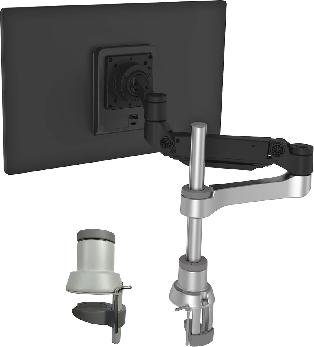 Verstelbare Monitorarm - 100% Circulair, VESA 75x75/100x100mm, 3-9kg