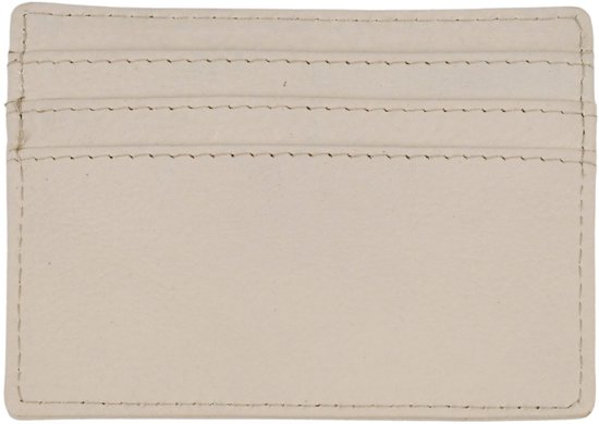 Beocca - porte-cartes en cuir - Seth - Cuir tanné végétal - Beige